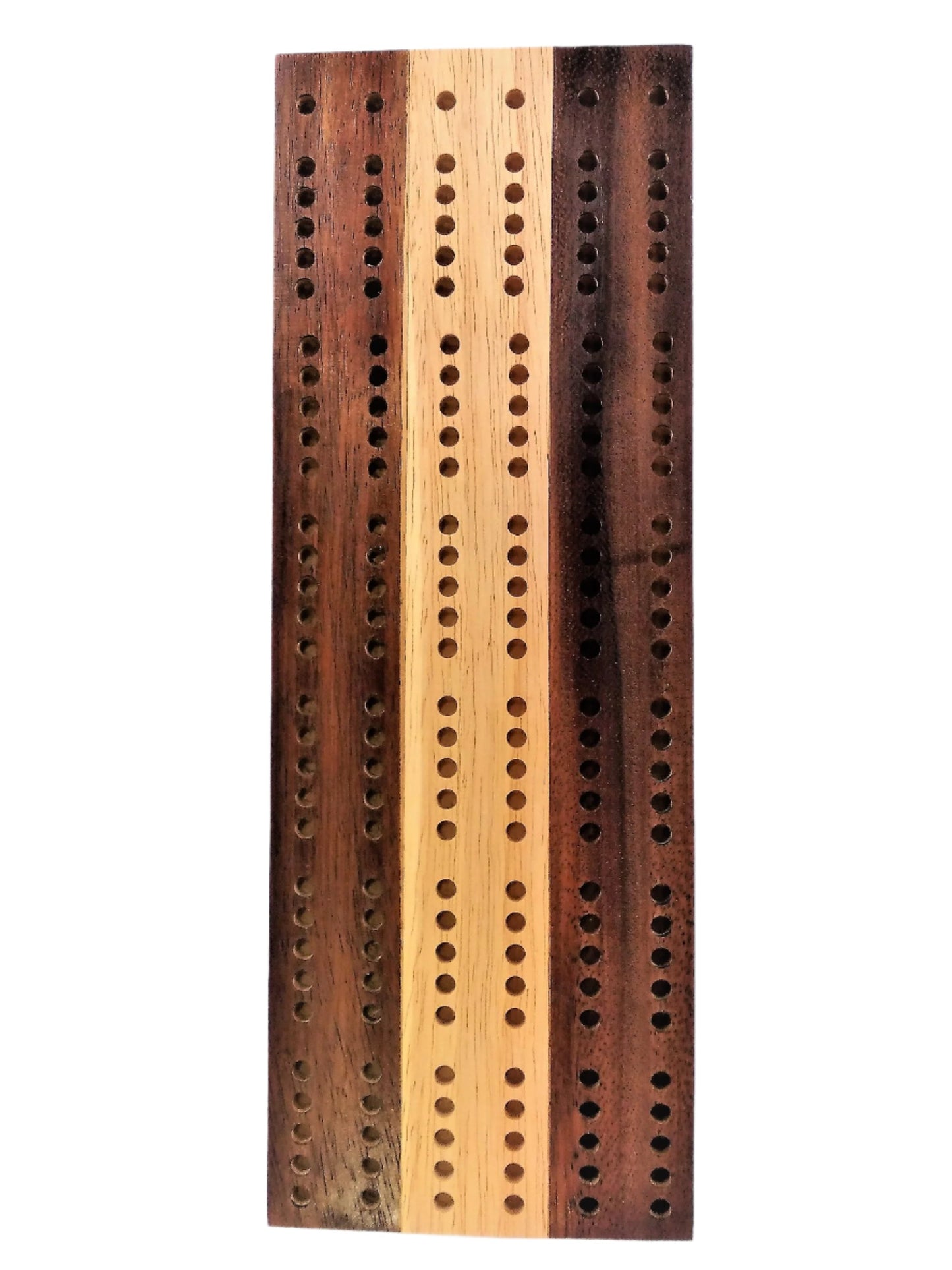 Cribbage board 3 track flat (2 toned)