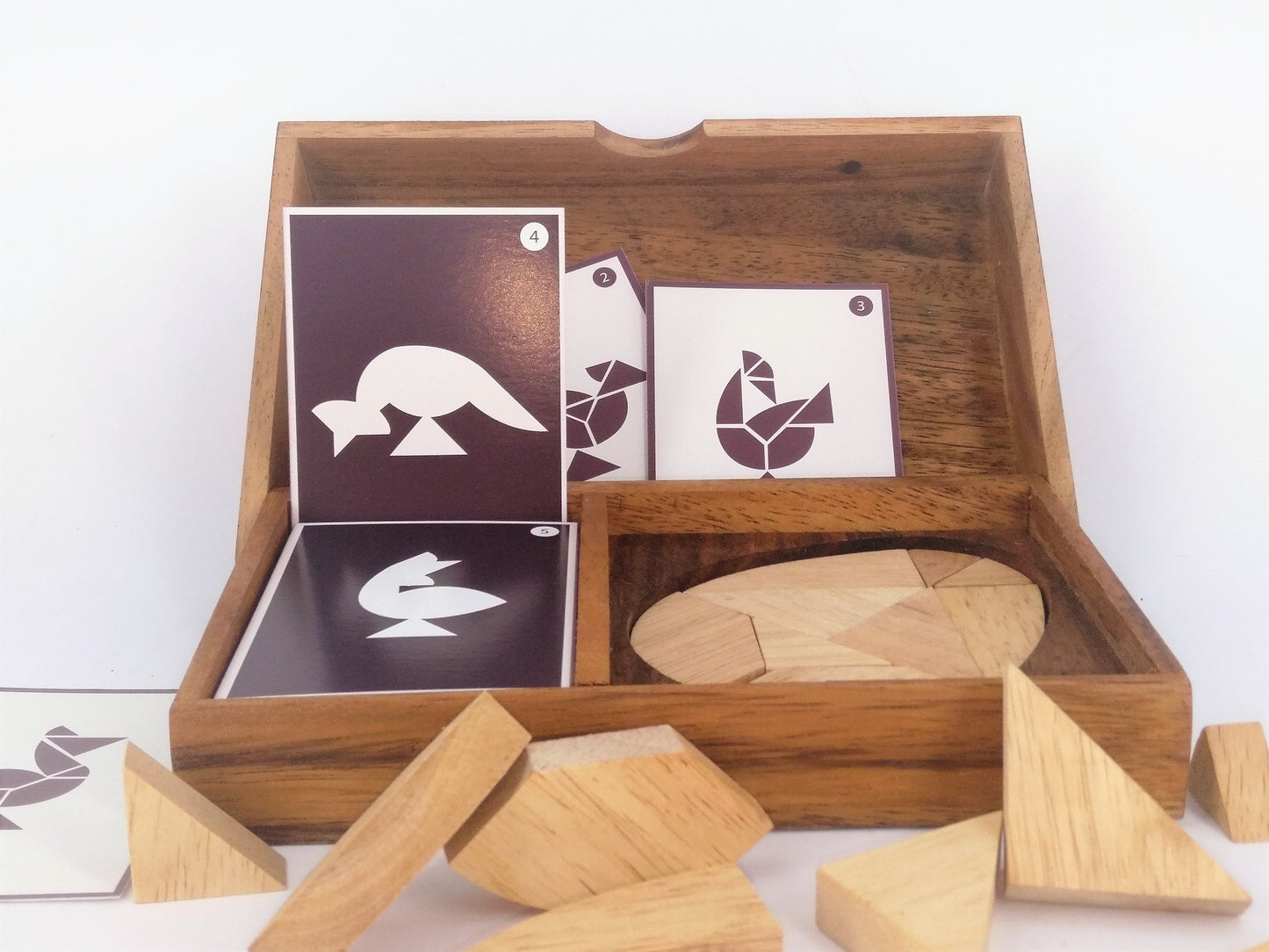 Tangram Magic Egg and Bird Picture Cards