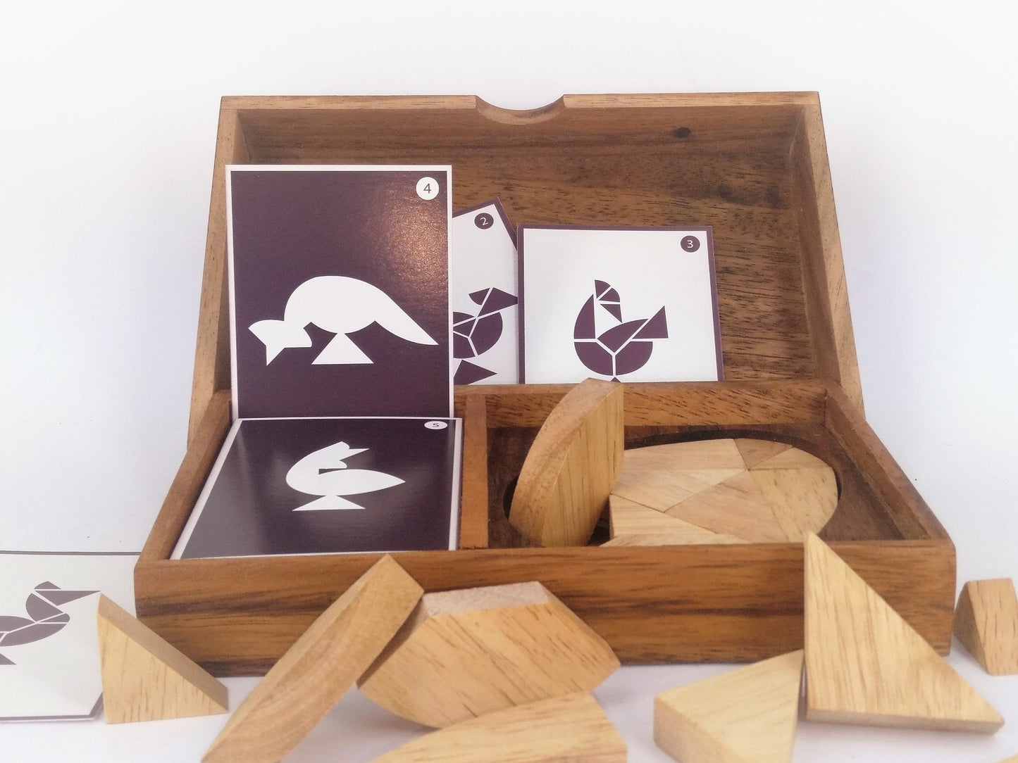 Tangram Magic Egg and Bird Picture Cards